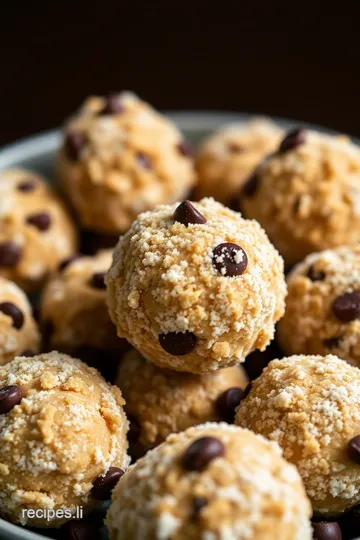 Decadent Butterfinger Balls presentation