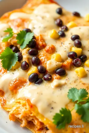 Bush Family Enchiladas Recipe presentation