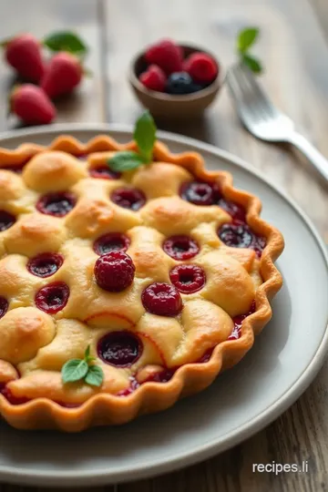 Easy Goumi Berry Pie Recipe presentation