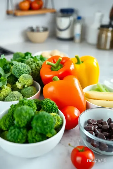 Lorax-Inspired Veggie Tray ingredients