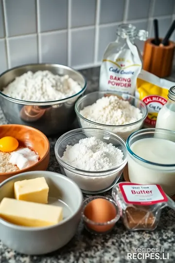 French Waffles with Batter Dip and Oil ingredients