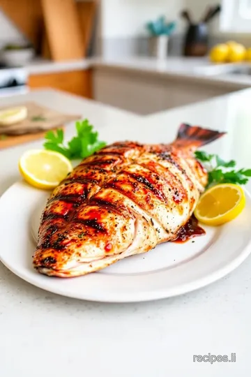 Whole Grilled Red Snapper with Zimbabwean Spices steps