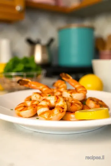 Grilled Shrimp with Zesty Lemon Flavor steps