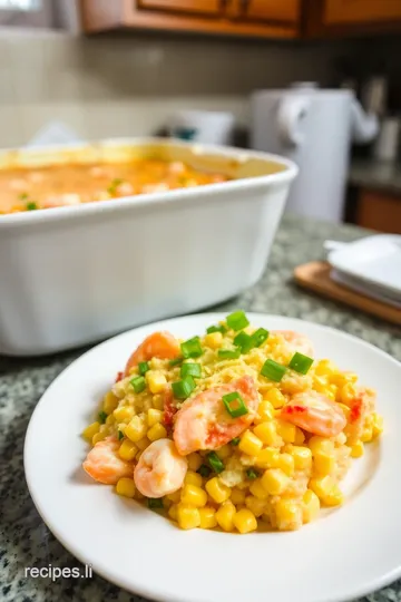 Heavenly Seafood Corn Casserole steps