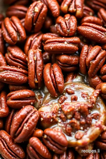 Bourbon Infused with Pecans and Cayenne Pepper presentation