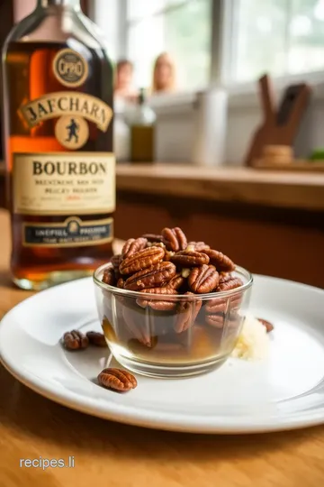 Bourbon Infused with Pecans and Cayenne Pepper steps