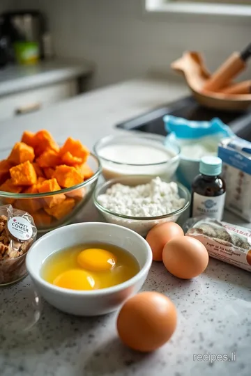 La Comedia Sweet Potato Soufflé ingredients