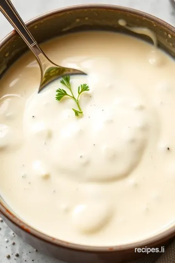 Quick & Easy Creamy White Gravy in 10 Minutes presentation