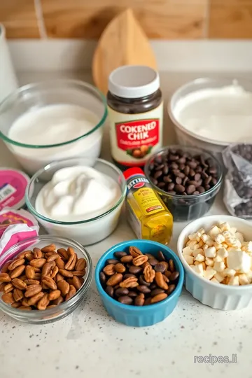 Homemade Eskimo Pie Popsicles ingredients