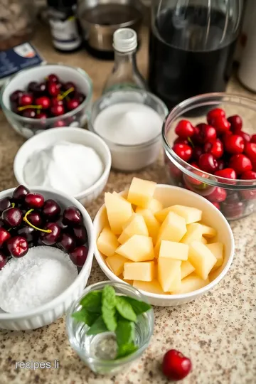 Make Sweet Cherry Wine for Savory Beef Dishes ingredients