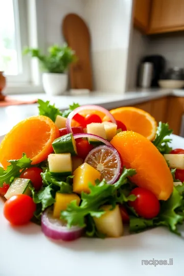 Mediterranean Citrus Salad steps