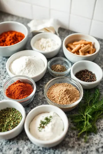 5-Minute Flavorful Fish Seasoning ingredients