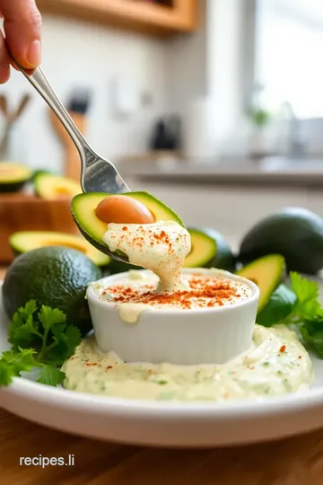 Ninja Crispi Spicy Avocado Dip steps