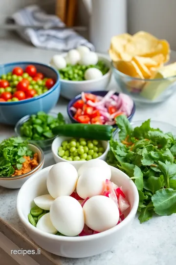 Edamame and Egg Salad with Lemon Vinaigrette ingredients