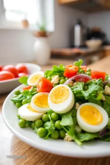 Edamame and Egg Salad with Lemon Vinaigrette steps