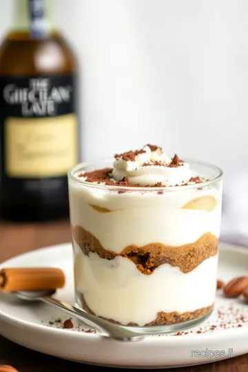 No-Bake Tiramisu Dessert with Coffee Flavor presentation