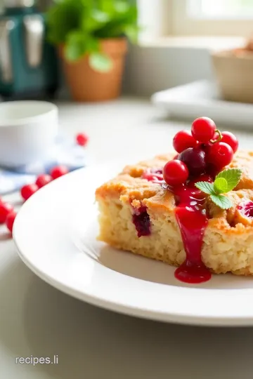 Polish Red Currant Cake Recipe steps