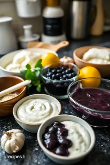 Best Blue Jam Garlic Aioli Recipe ingredients