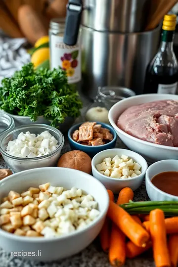 Herb-Crusted Roasted Venison Haunch ingredients