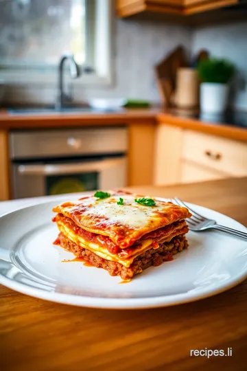 San Giorgio Lasagna Recipe steps