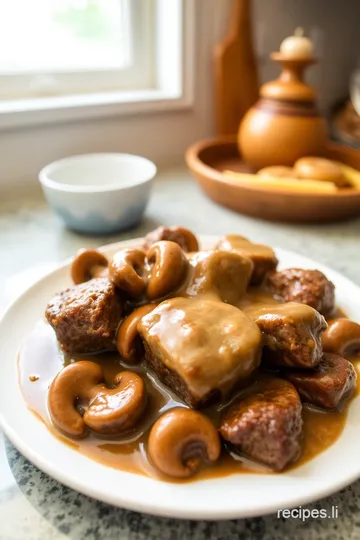 Savory Deer Meat Cube Steak with Creamy Mushroom Gravy steps