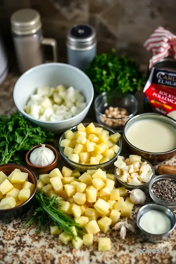 Savory Maple Bacon Brussels Sprouts Stir-Fry ingredients