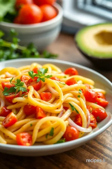 Scungilli Salad with Lemon-Garlic Dressing presentation