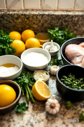 Herb-Crusted Chicken with Quinoa and Roasted Vegetables ingredients