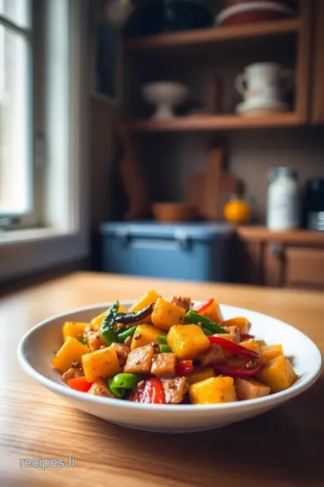 Vegan Kabocha Squash Stir-Fry with Garlic and Ginger steps