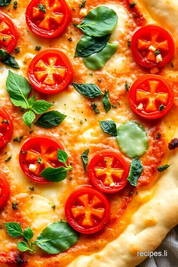 Sweet Tomatoes Chimichurri Pizza Recipe: 5 Easy Steps for a Delicious Dinner! presentation