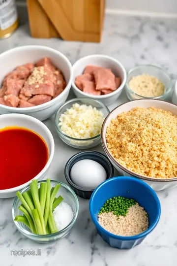 Tender Ground Chicken Salisbury Steak with Savory Mushroom Gravy ingredients