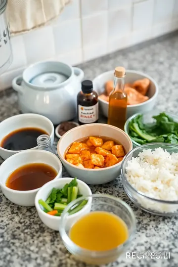 Thermal Cook Chicken Teriyaki Delight ingredients