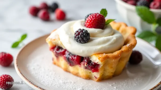 Delightfully Easy Goumi Berry Pie